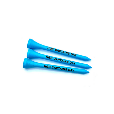 70mm Sky Blue Laser Engraved Golf Tees